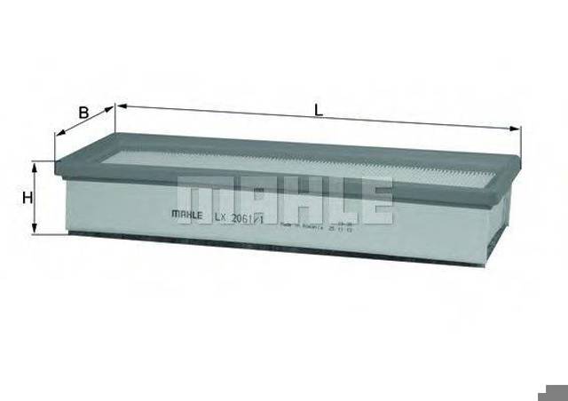 MAHLE LX20611 Фильтр воздушный в наличии Полтава
