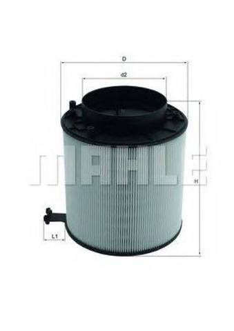 Фильтр воздушный LX2091D MAHLE
