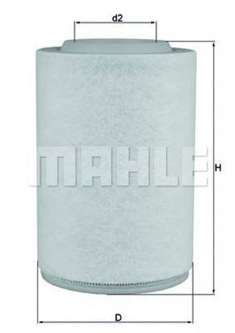 Автомобильный фильтр воздуха LX3286 MAHLE