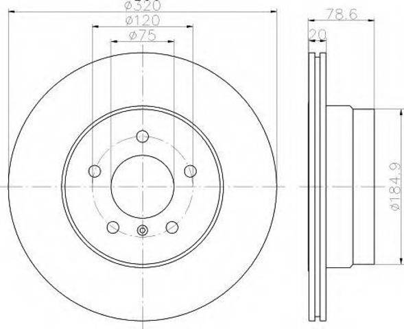 Дисковый тормоз MBR5143 ARVIN MERITOR