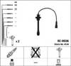 Провода высоковольтные в комплекте MD334043 MITSUBISHI