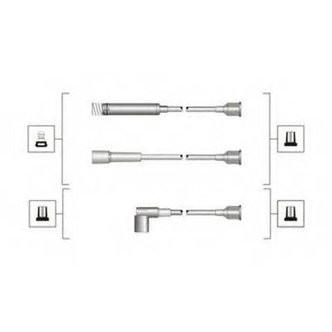 Провода зажигания MSQ0047 MAGNETI MARELLI