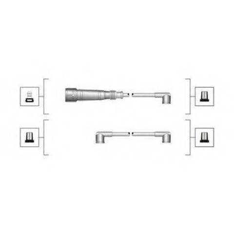 Провода высоковольтные MSQ0065 MAGNETI MARELLI