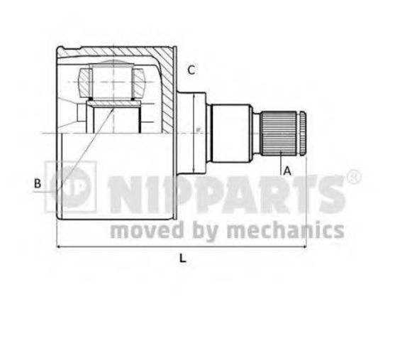 Граната внутренняя передняя правая N2830300 NIPPARTS