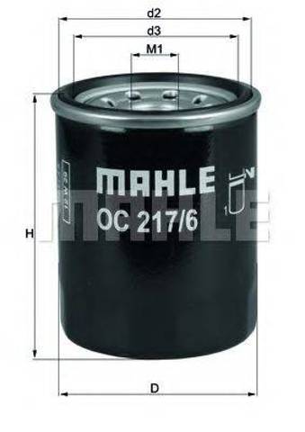OC2176 MAHLE Масляный фильтр купить в Тернополь