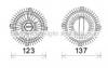 Гидромуфта привода вентилятора OLC557 AVA