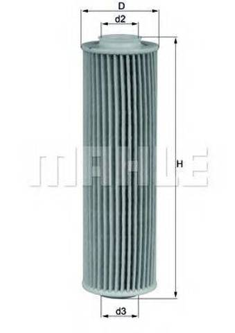 OX1835D1 MAHLE Фильтр масляный купить в Чернигов