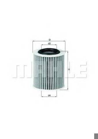 MAHLE OX386D Масляный фильтр в наличии Павлоград