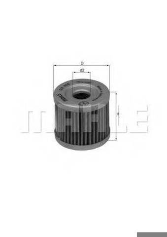 OX406 MAHLE Масляный фильтр купить в Тернополь