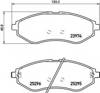 Колодки тормозные дисковые комплект P10057 BREMBO