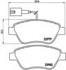 Колодки передние P23140 BREMBO