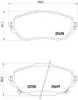 Колодки тормозные P83150 BREMBO