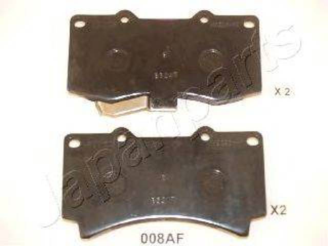 Колодки тормозные передние дисковые PA008AF JAPANPARTS