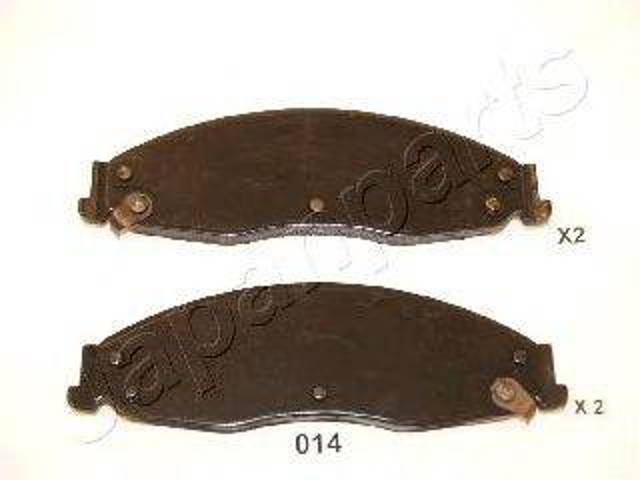 Колодки передние PA014AF JAPANPARTS