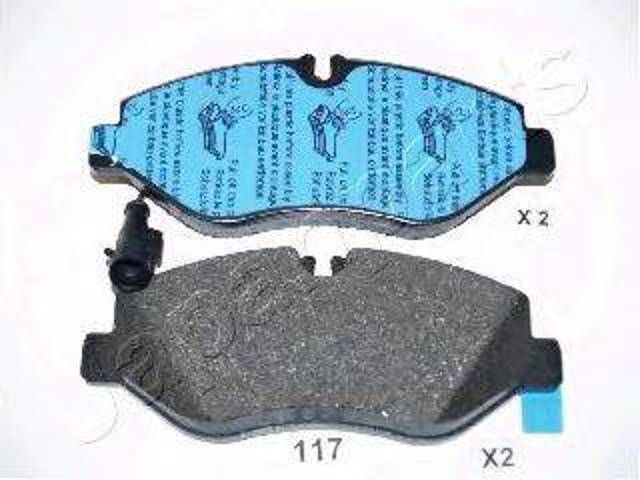 Тормозные колодки PA117AF JAPANPARTS