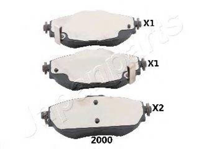 Колодки PA2000AF JAPANPARTS