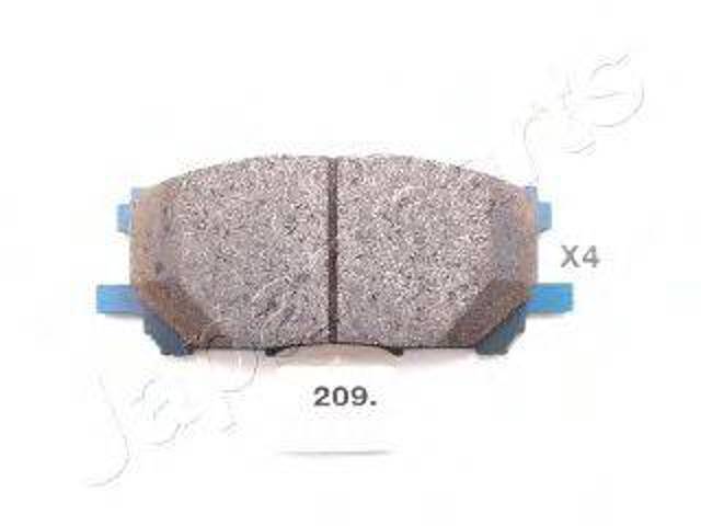 Колодки PA209AF JAPANPARTS