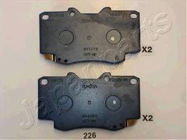 Тормозные колодки PA226AF JAPANPARTS