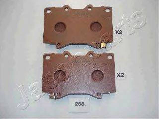 Передние тормозные колодки PA268AF JAPANPARTS
