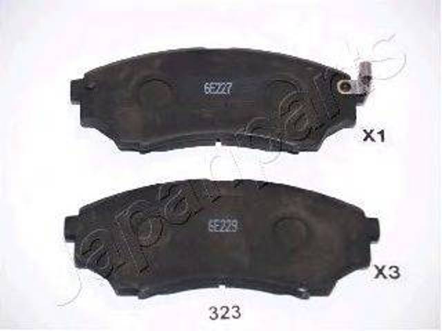Колодки тормозные передние дисковые PA323AF JAPANPARTS