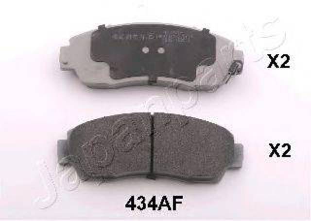 Колодки передние PA434AF JAPANPARTS