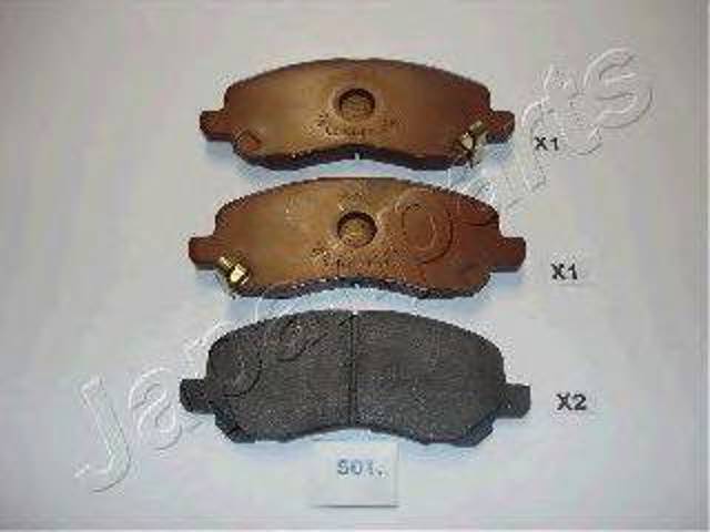 Передние тормозные колодки PA501AF JAPANPARTS