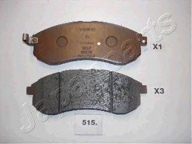 Колодки тормозные PA515AF JAPANPARTS