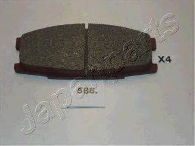 Тормозные колодки PA586AF JAPANPARTS