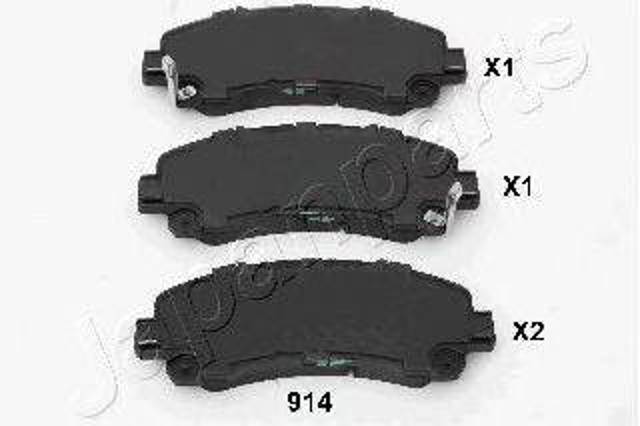 Колодки PA914AF JAPANPARTS