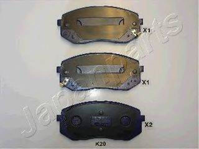 Колодки передние PAK20AF JAPANPARTS