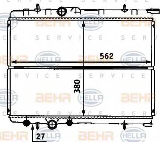 Корпус масляного фильтра PE3400 AVA