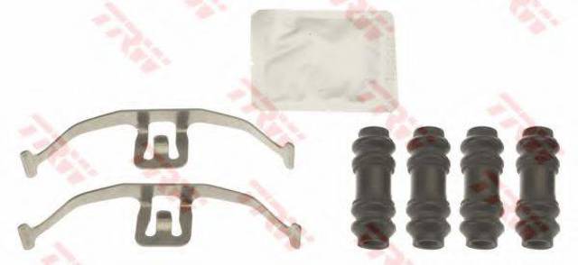 Комплект пружинок крепления передних дисковых колодок PFK677 TRW