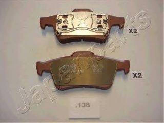 Задние дисковые колодки PP138AF JAPANPARTS