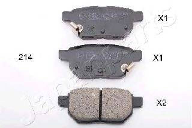 JAPANPARTS PP214AF Колодки тормозные задние дисковые в наличии Кривой Рог