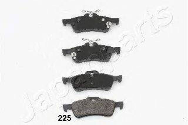 JAPANPARTS PP225AF Колодки тормозные задние дисковые в наличии Одесса