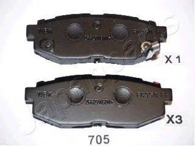 JAPANPARTS PP705AF Колодки тормозные задние дисковые в наличии Хмельницкий