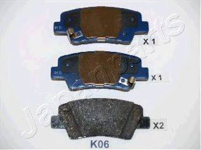 JAPANPARTS PPK06AF Колодки тормозные задние дисковые в наличии Львов