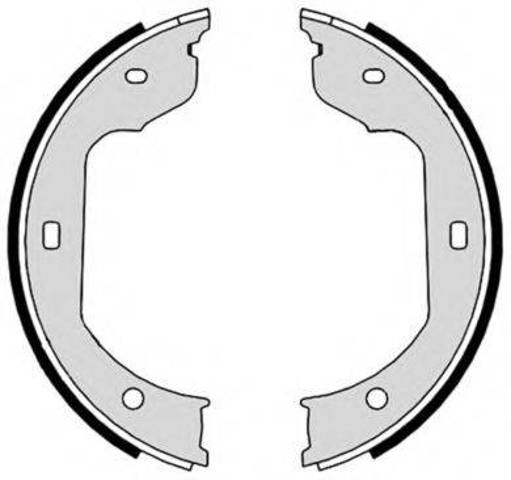 Тормозные колодки ручника S06511 BREMBO