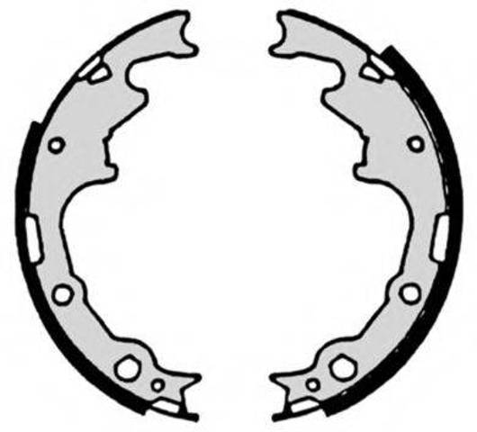 Барабанные тормозные колодки S10502 BREMBO