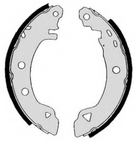 Колодки тормозные задние, барабанные S23507 BREMBO