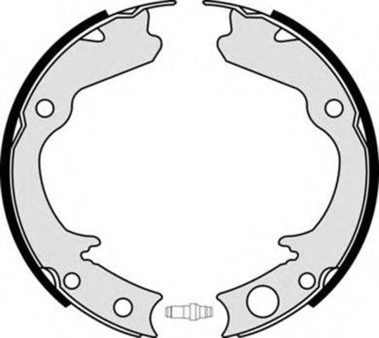 Колодки ручника/стояночного тормоза S78508 BREMBO