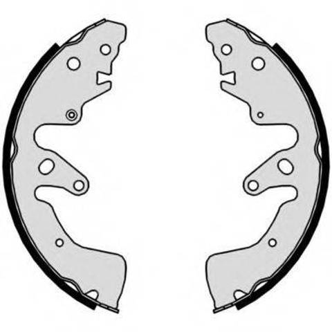 Задние барабанные колодки S79524 BREMBO
