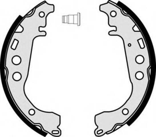 Задние барабанные колодки S83508 BREMBO