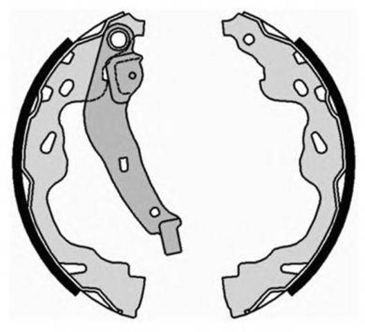 Барабанные колодки S83509 BREMBO