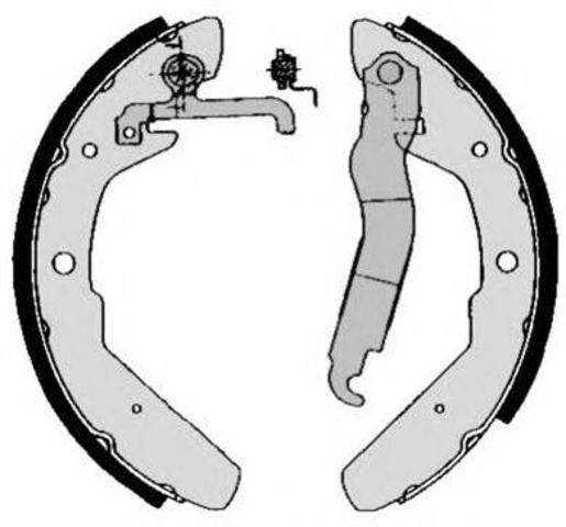 Барабанные колодки S85517 BREMBO