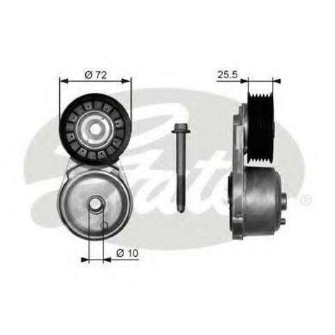 Натяжитель приводного ремня T38103 GATES