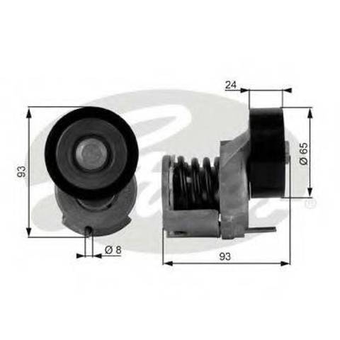 Натяжитель клинового ремня T38439 GATES