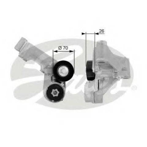 Натяжитель клинового ремня T38444 GATES