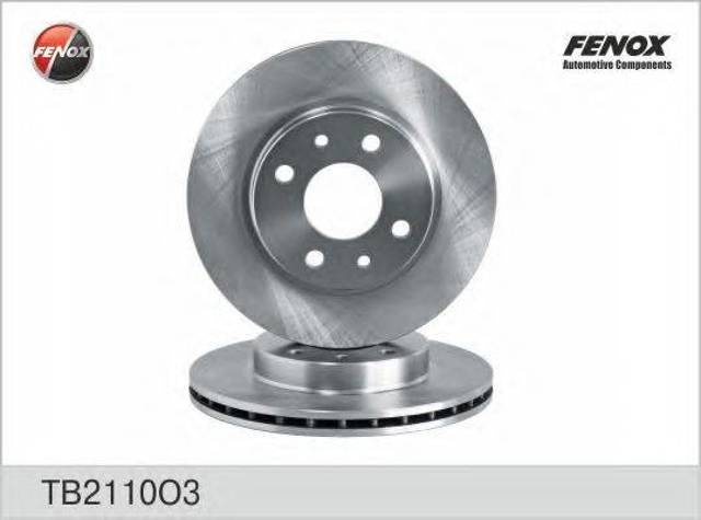 Передний тормозной диск TB2110O3 FENOX
