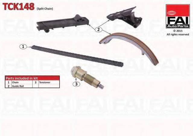 Комплект цепи TCK148 FAI